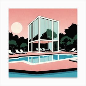 Frank Lloyd Wright 2 Canvas Print