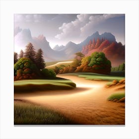 Lovely Landscape 1 Canvas Print