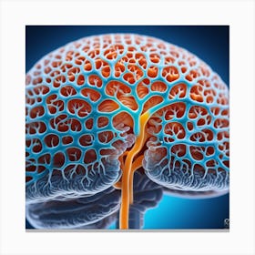 Brain Anatomy 6 Canvas Print