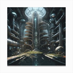 Future Synthesis 3 Canvas Print