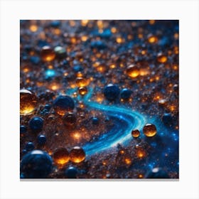 Water Bubbles Canvas Print Canvas Print