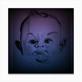 Baby'S Face Canvas Print