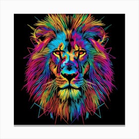 Lion Head Canvas Print