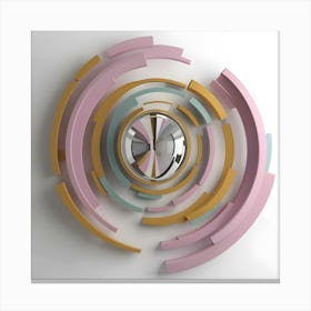 Spiral Mirror Canvas Print