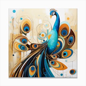 Peacock Canvas Print