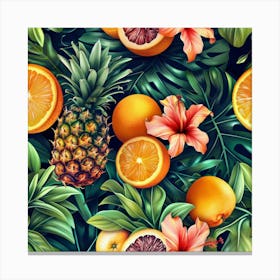 Tropical Fusion (9) Canvas Print