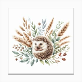 Hedgehog Canvas Print