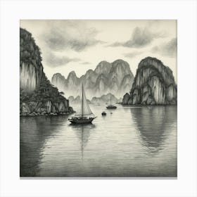 Ha Long Bay Canvas Print