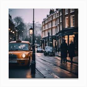 London Street Scene Canvas Print