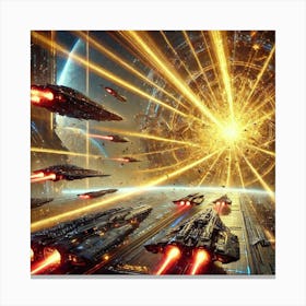 Stellar Reclaimer Energy Redirection Canvas Print