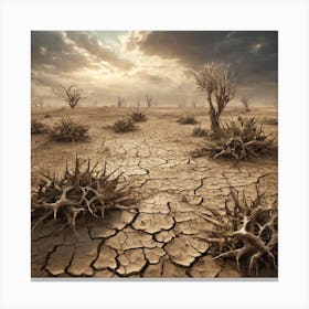 Arid Landscape 14 Canvas Print