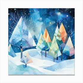 Winter Landscape 30 Canvas Print