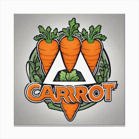 Carrot Logo 12 Canvas Print
