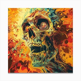 Skull Art 14 Canvas Print