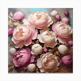 Peonies 21 Canvas Print