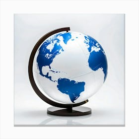 World Globe Canvas Print