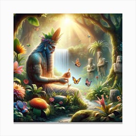 Forest God Canvas Print