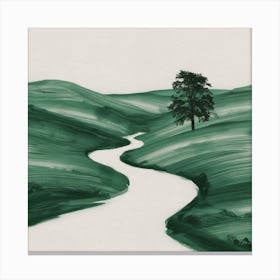 Green River Canvas Print