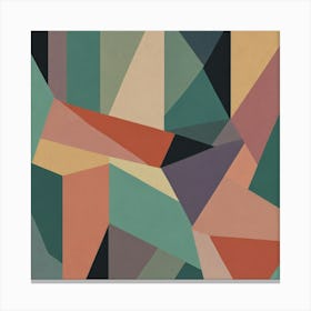 Abstract Geometric Pattern 50 Canvas Print