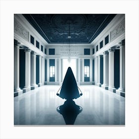 Room With Pillars Canvas Print