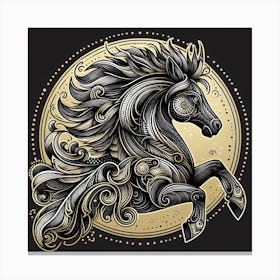 Spirit Horse 3 Canvas Print