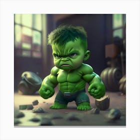 Incredible Hulk Canvas Print