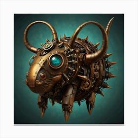 Steampunk Mouse Canvas Print