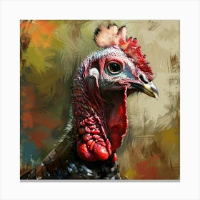 Thanksgiving Turkey Canvas Print