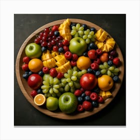 Fruit Platter 2 Canvas Print