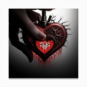 Heart Of Darkness Canvas Print