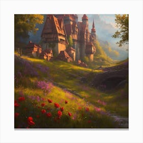 Castle Canvas Print