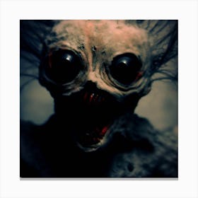 Scream Monster Canvas Print