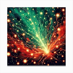 Radiant Sparks 2 1 Canvas Print