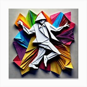 Origami Art 19 Canvas Print