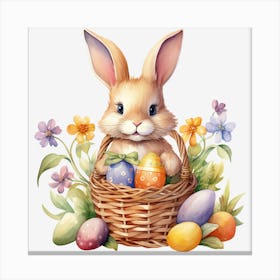 Basketful Of Eggs (4) Canvas Print