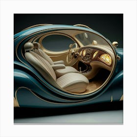 Futuristic Car 1 Canvas Print