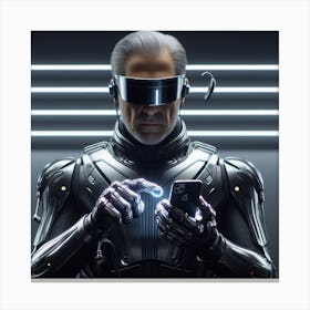 Robot Man 2 Canvas Print