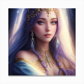 Genie of Wishes and Dreams Canvas Print