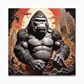 Kong Kong Canvas Print