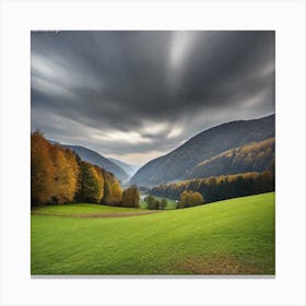 Autumn Landscape 16 Canvas Print