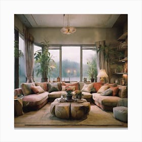 Living Room 1 Canvas Print