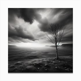 Lone Tree Dreamscape 5 Canvas Print