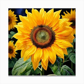 Sunflowers 4 Canvas Print