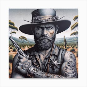 'The Wild West' Canvas Print