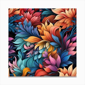 Floral Pattern Canvas Print