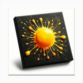 Sun Splash Canvas Canvas Print