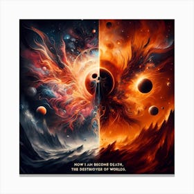 End Of The World Canvas Print