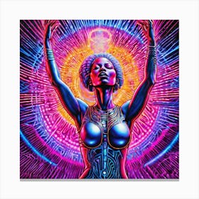 Ethereal Woman Canvas Print