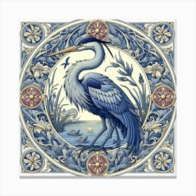 Blue Heron 5 Canvas Print