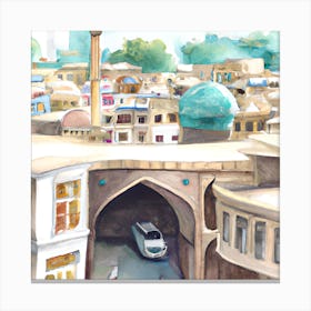 Iran City Canvas Print